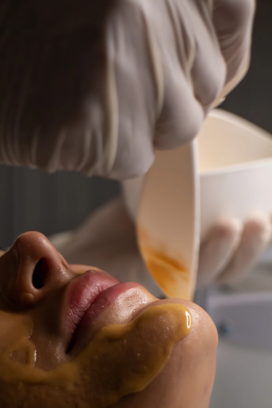 Glow facial therapy