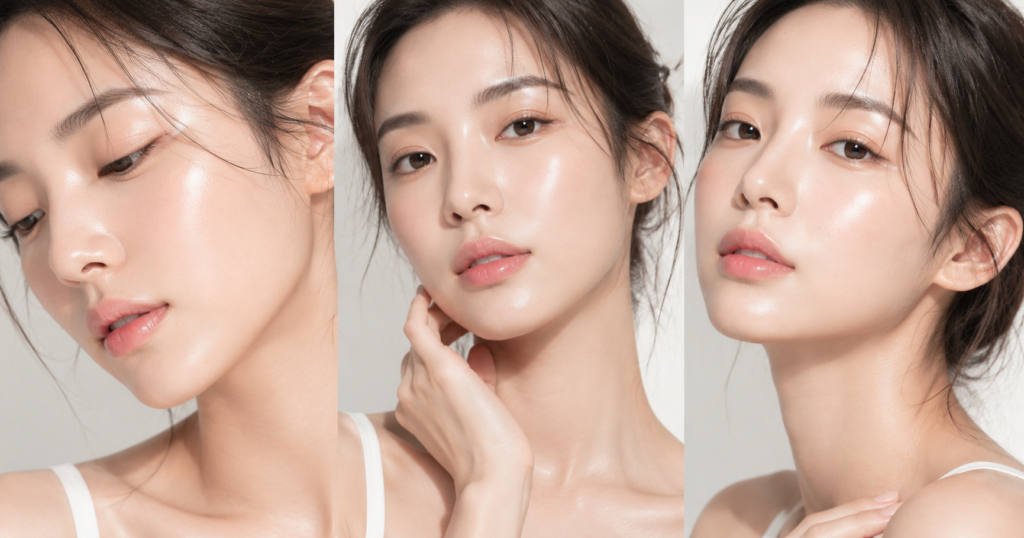 Glass skin vs cloudglow vs butter skin trends