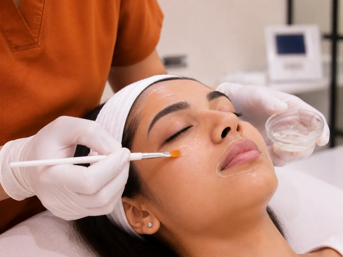 Angel Glow peel for under eyes and lips in Andheri West Mumbai