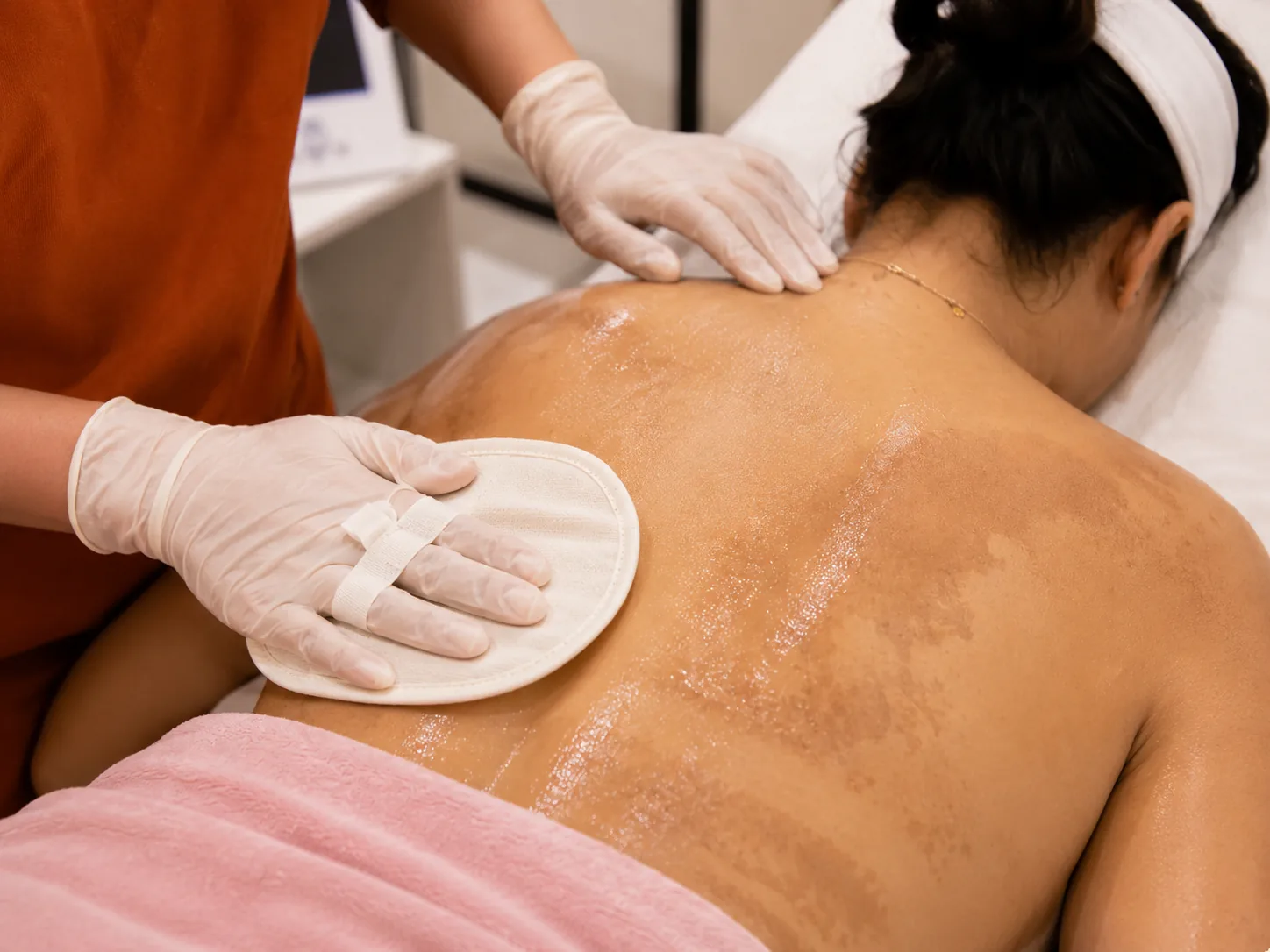 Korean body exfoliation scrub treatment in Andheri West Mumbai