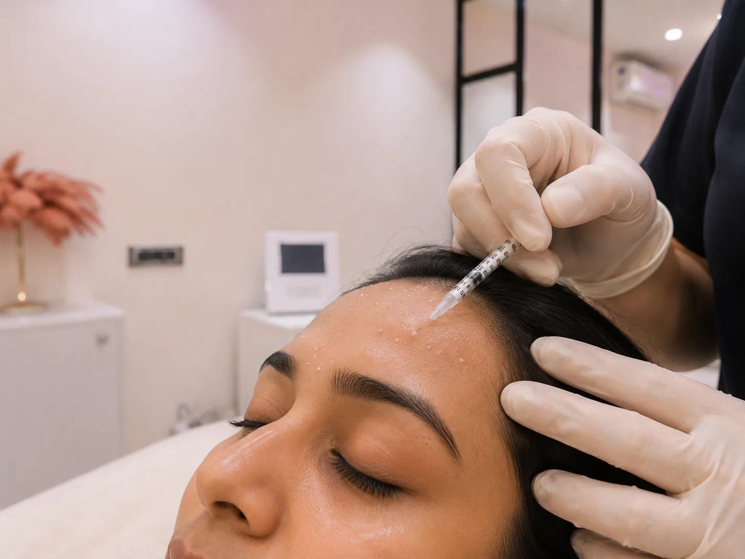 Korean Botox and micro-tox treatment at a clinic in Andheri West Mumbai