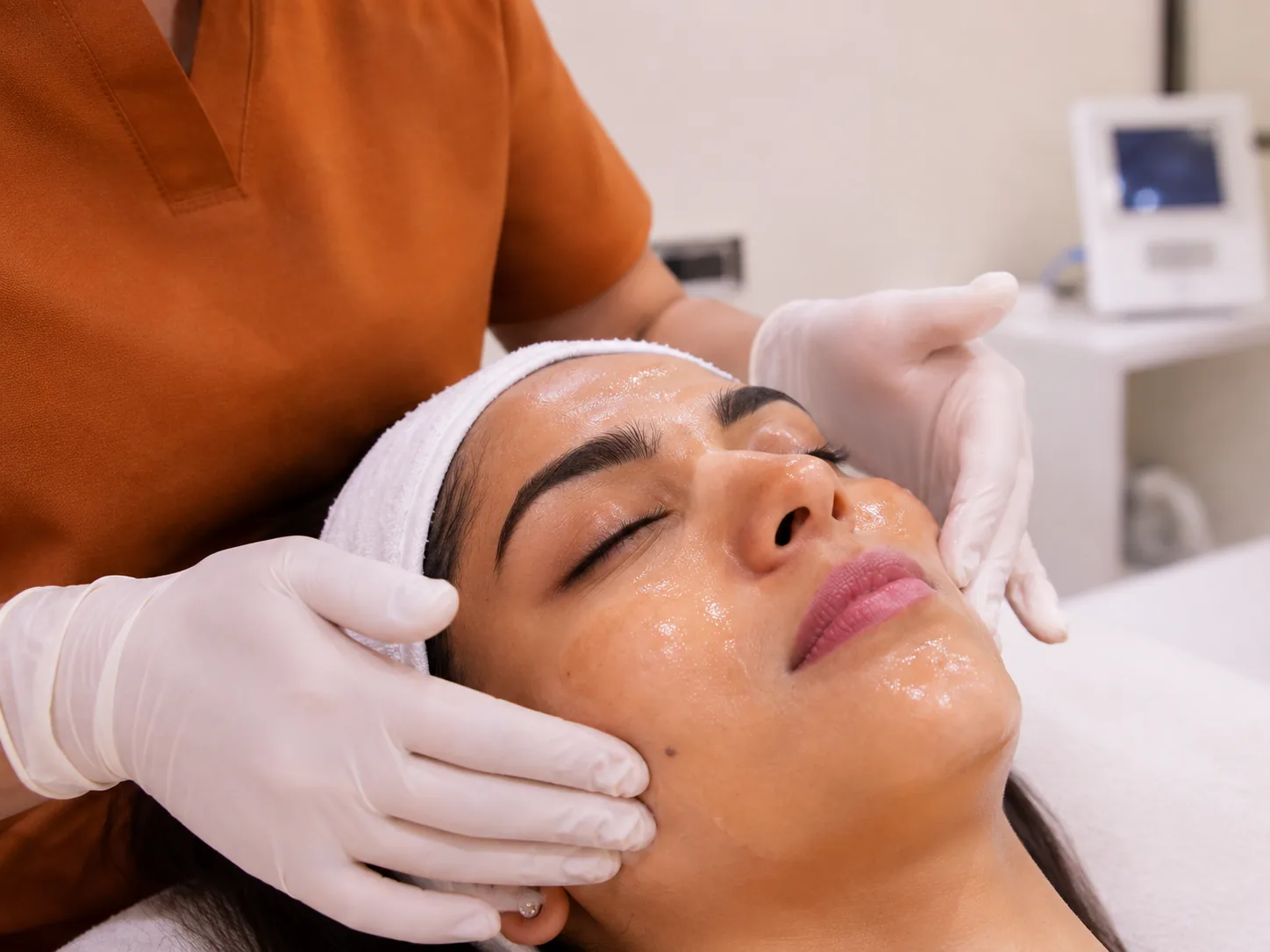 Korean melting collagen facial for instant glow in Andheri West Mumbai