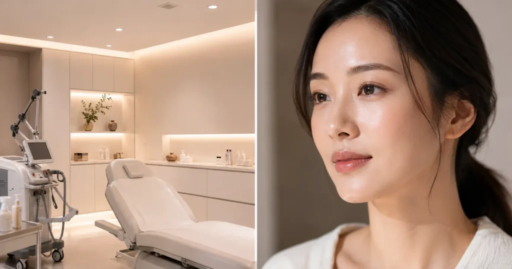 Korean Skin Clinic vs Regular Dermatologist
